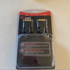 New！Gigaware 6ft dvi-d dual link cable